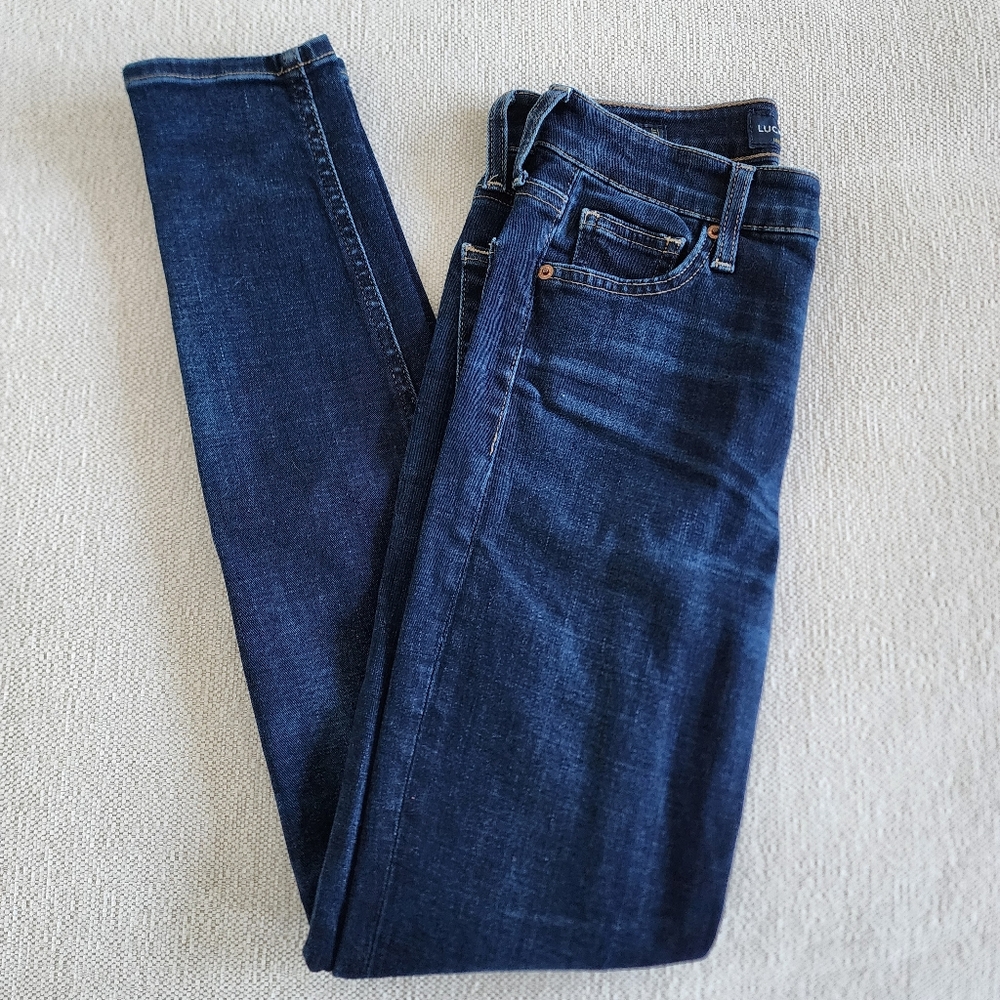 Lucky Brand Blue Skinny Jeans Classic Style